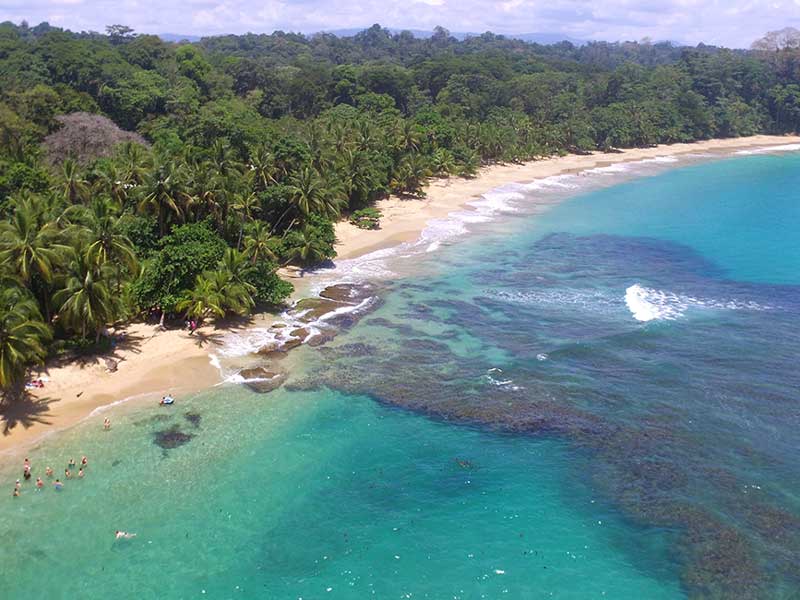 Une photo d’une plage.