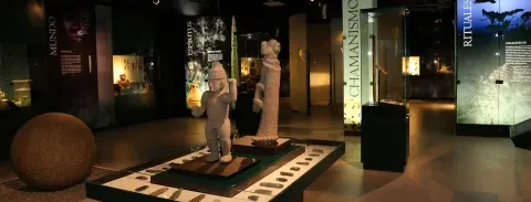 Vue d’une statue dans l’un des musées de Costa Rica